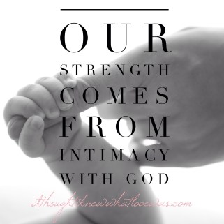 Intimacy with God